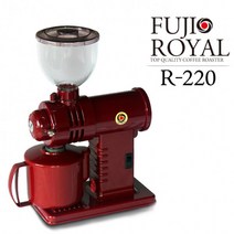 후지로얄 전동밀 그라인더 R220레드