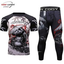 디스커버리레쉬가드 네셔널지오그래픽래쉬가드Jiu jitsu-남성용 MMA 티셔츠 + 바지 세트 Bjj Gi Mma 압축, 17 Y