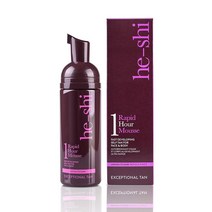 태닝오일 He-Shi Rapid 아보카도 천연 비건 갈색 150ml