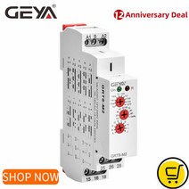 GRT8-M DC 12V 24V 220V 230V 타이머 가변 다기능 릴레이 10 기능, 03 GRT8-M1 ACDC12V-240V
