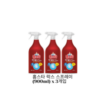 홈스타 착 붙는 락스 스프레이, 900ml, 3개