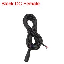 서보케이블 고굴곡 중굴곡 SERVO CABLE 개 케이블 커넥터 전원 플러그 연장선 잭, 블랙 dc 여성, 10m