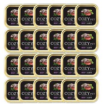 인터펫코리아 코지펫 강아지간식 습식캔 5종류 90g x 택일 24개 1박스, 양고기맛 90g x 24개