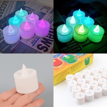 LED촛불 인테리어 무드등 LED 양초 이벤트초