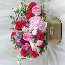 생일축하꽃바구니 전국꽃바구니배달 환갑 기념일 승진 장미 수국꽃바구니 고급꽃 안양꽃배달, 8.멋진하루2꽃바구니