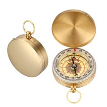 클래식 나침반 여행 캠핑 길잡이 아웃도어 군용 휴대용 군대 등산나침반, 단품, 단품