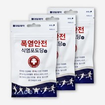 대일제약 식염포도당정 30정 3개 식염포도당 식염정 전해질 폭염, 1개, 기본