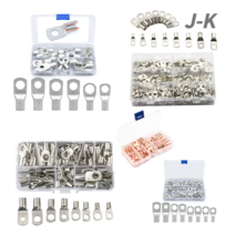 (제이케이) 동관O형터미널 다양한세트 압착단자 압착커넥터 황동 링단자 링타입, 60개, 02. 동관형 터미널A(화이트) 60pcs *1세트