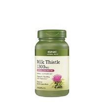 GNC 허벌 플러스 밀크 시슬 1300mg 120정 2팩, GNC 밀크 시슬 120정(1팩)