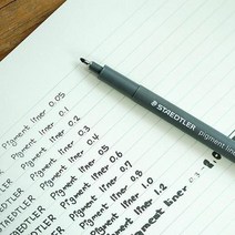 가는펜 컬러 라이너펜 세필펜 일러스트펜 신기한볼펜, 0.7mm / 블랙