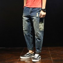 시티라벨 JJ5187 카모플라쥬 데님 밀리터리 팬츠