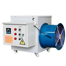 농업용 온풍기 비닐하우스 전기 열풍기 히터 축사, 표준 7.5KW380V 급기 벨트 15미터