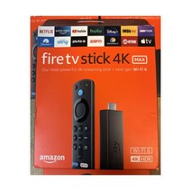 아마존 불 TV 스틱 4K MAX 스트리밍 디바이스 WiFi-6 Alexa 음성 리모트 New* Max 101466