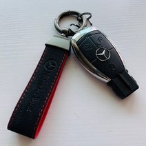 벤츠 AMG BENZ 알칸타라 키홀더 키링, 4.벤츠 블랙레드