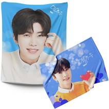 국산 대형 담요 이불 임영웅 커스텀 포토 담요 포토이불