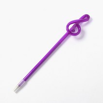 팬시 칼라 높은음자리 볼펜 꽈배기 디자인, 상세 참조, 단품