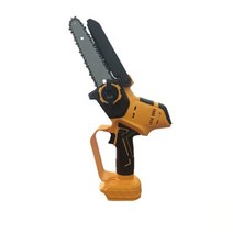 스틸엔진톱 충전식 소형 체인 톱 기계 날 Makita 18 V 배터리 사용 미니 무선 체인톱 6 인치 정원 가지치, 01 Yellow