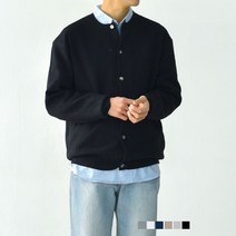 모던워크 / 남자오버핏가디건 라운드넥