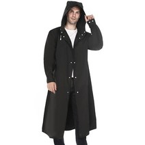 제주도 우비 Thicken EVA 긴 비옷 남성 여성 방수 판초 불 침투성 비 재킷 하이킹 방우 후드, [03] Black, [03] XXL