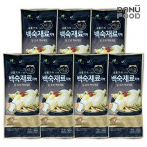 다누푸드 삼계탕 백숙 재료 국산 100% 티백형 100g 7개