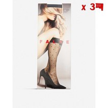 FALKE Polka dot knee-high knitted socks 팔케 폴카 도트 knee-하이 니트 양말 3팩