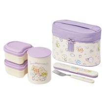 스밋코구라시 토끼정원 스텐 보온도시락통 560ml 항균+