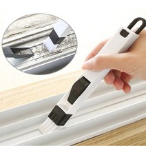 (1+1) 틈새 미니 빗자루+쓰레받이 창틀 자동차 청소