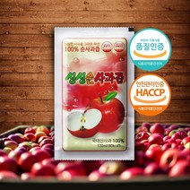 싱싱순사과즙 50포 1박스 꿀사과 100% 사과주스 HACCP/어린이기호식품 인증, 1개