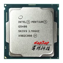 인텔 펜티엄 G5400 듀얼 코어 쿼드 스레드 CPU 프로세서 4M 54W LGA 1151 3.7 GHz