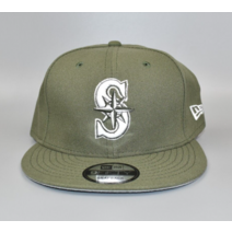 시애틀 매리너스 New Era 9FIFTY 조절식 스냅백 캡 모자