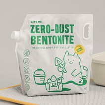바잇미 제로더스트 벤토나이트 고양이 모래 6kg, 6팩세트(20%추가할인)