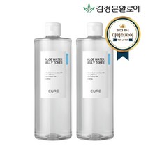 김정문알로에 [김정문알로에] 큐어 젤리 토너 2개