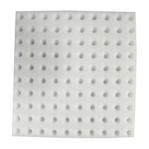수경 화분 재배 스펀지 스타터 원예 부자재 키트 매쉬 포트 100pcs 화이트 모종 스폰지 토양 수경 보육 냄, 01 WHITE