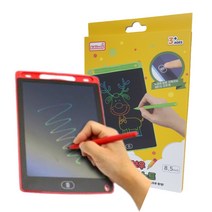 요술칠판 메모노트 스케치보드 보드 드로잉 컬러보드 매직노트 레인보우 칠판, 8.5인치