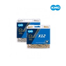 KMC 12단 체인 X12 자전거체인, 실버