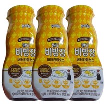 팔도 비빔장 버터간장맛 200g x 3개, 팔도비빔장