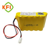 케이원인터내셔널 소방배터리 유도등배터리 13.2V AA600mAh(6+5)-H62L 예비전원, 1개