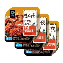 논현동포자 안주야 양념벌집껍데기, 3개, 160g