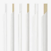 나우스팩 화이트 크라프트 종이빨대 개별포장형 (3000개) - 6mm 7mm 12mm, 화이트 12mm 개별포장 (3000개), 3000개