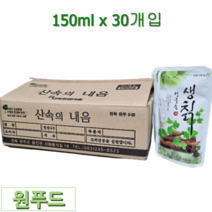 한국/ 다복 덩굴숲 생칡즙 칡차 파우치 원푸드 (150ml x 30개입) 1Box, 150ml x 30개입 1Box