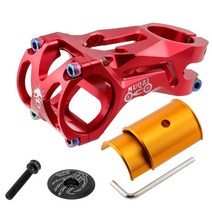 자전거 스템 muqzi mtb 줄기 cnc 50mm 0도 70mm 17도 줄기 dh am mtb 전원 31.8mm 35mm 핸들, 70mm 레드캡