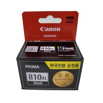 캐논 Pixma MP276 정품잉크 대용량 검정 15ml (PG-810XL), 1개
