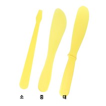 피부 스파출라 (대 중 소)/피부미용사 자격 실기시험, 소