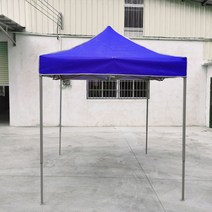 주차천막 야외용 접이식 이동식 자바라 좌판대 쉘터 행사 농막 차고지텐트 가제보 차고지 근로자쉼터 방풍비닐 18 옥외 광고 텐트 방역 간이 봉자동틀 노점 네 발 두꺼운 자외선 차단, 규격 없음, 2 x 2 자동 랙 블루