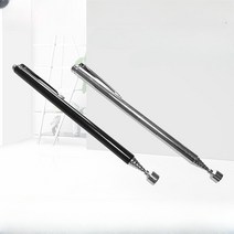 미니 휴대용 텔레스코픽 마그네틱 자석 펜 핸드 툴 용량 너트 볼트 픽업용 확장형 픽업 로드 스틱, 02. Silver