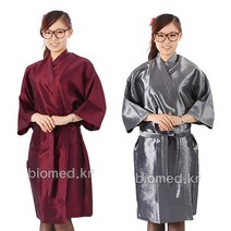 미용실 고급 손님가운 미용실가운 메이크업, 그레이