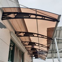 캐노픽스 1500x5500 렉산 폴리카보네이트 렉산지붕 창문렉산 캐노피 지붕 부자재, 검정틀 그린렉산
