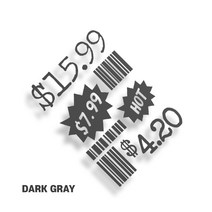 sticky 노트북스티커 캐리어 핸드폰 아이패드 맥북 냉장고 꾸미기, ns-12(다크그레이)