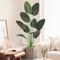 아침가든 인테리어 조화 인조나무 장식 나무 사무실 축하 개업 결혼식 카페 식당, 2. 극락조 120cm