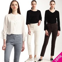 르오트 홈쇼핑방송/르오트(LeOT) 컬렉션 슬림핏 코듀로이 팬츠 3종택일